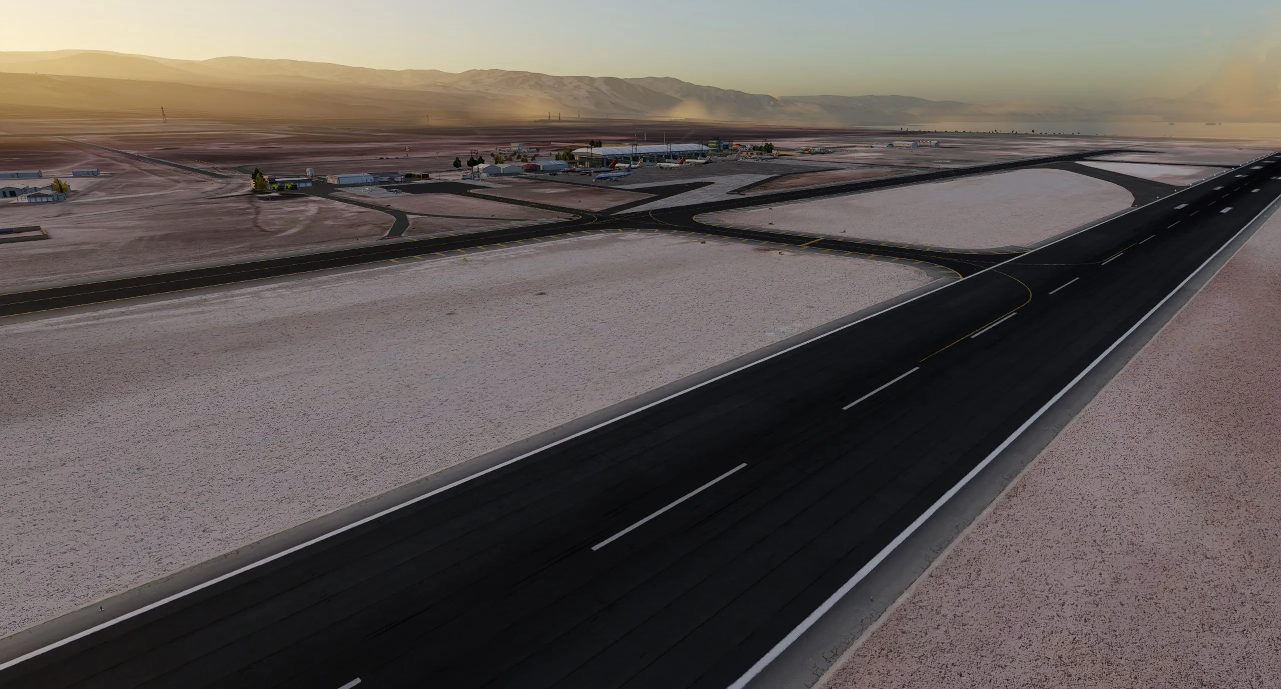 Аэропорт SCFA ( Антофагаста, Чили )