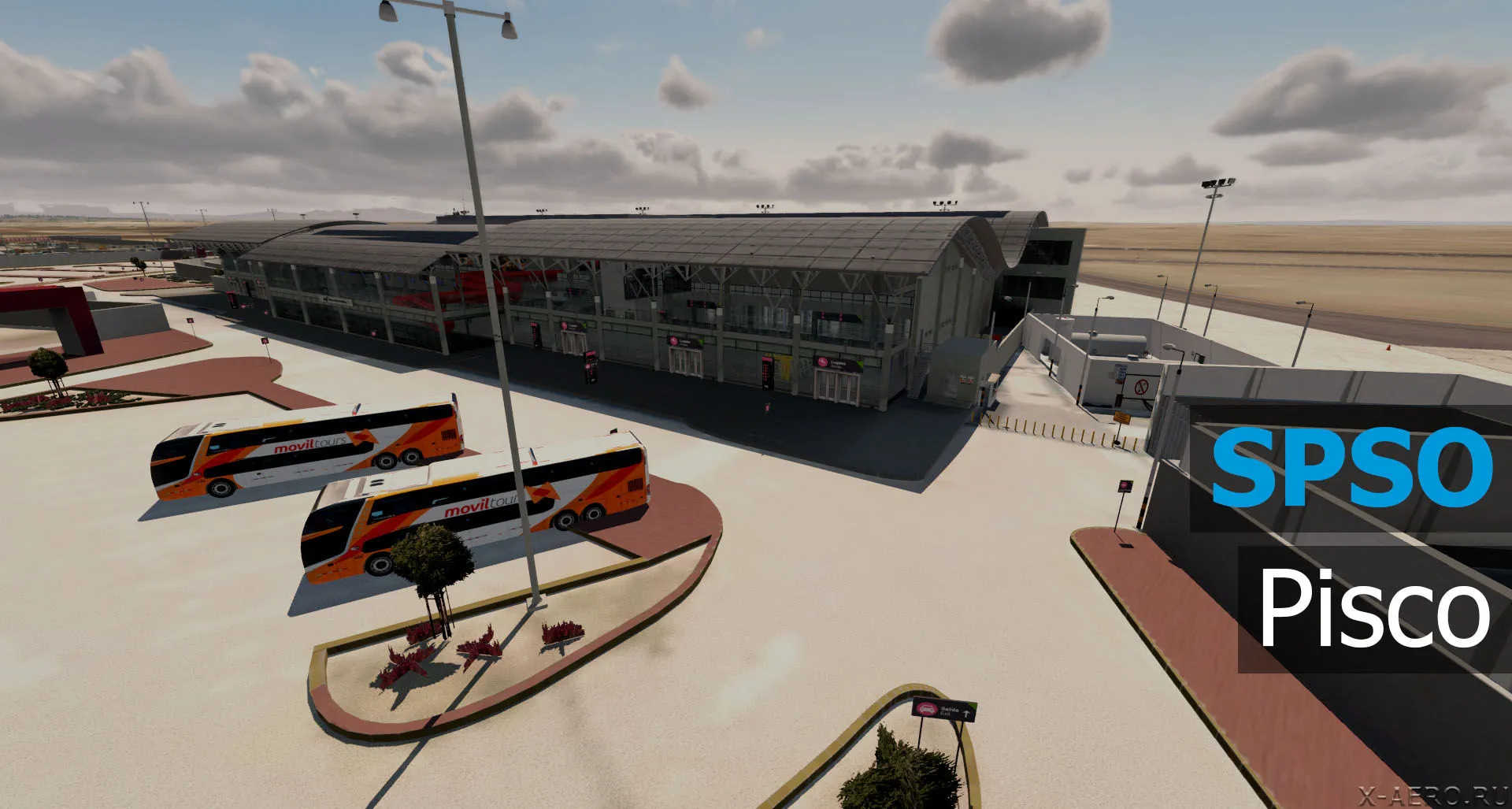 Аэропорт SPSO ( Писко, Перу )