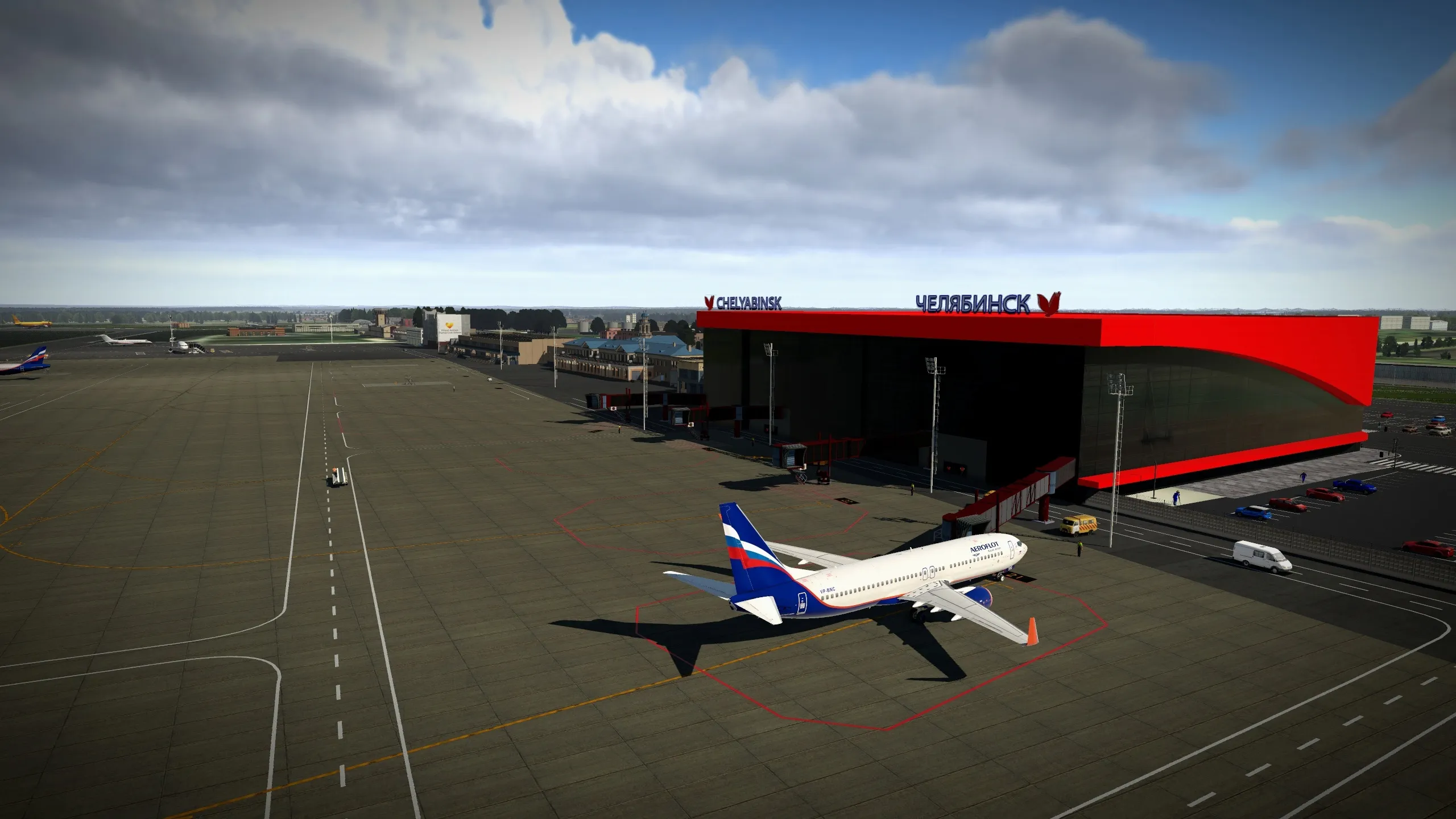 Аэропорт USCC ( Челябинск, Россия ) v1.3 + ortho