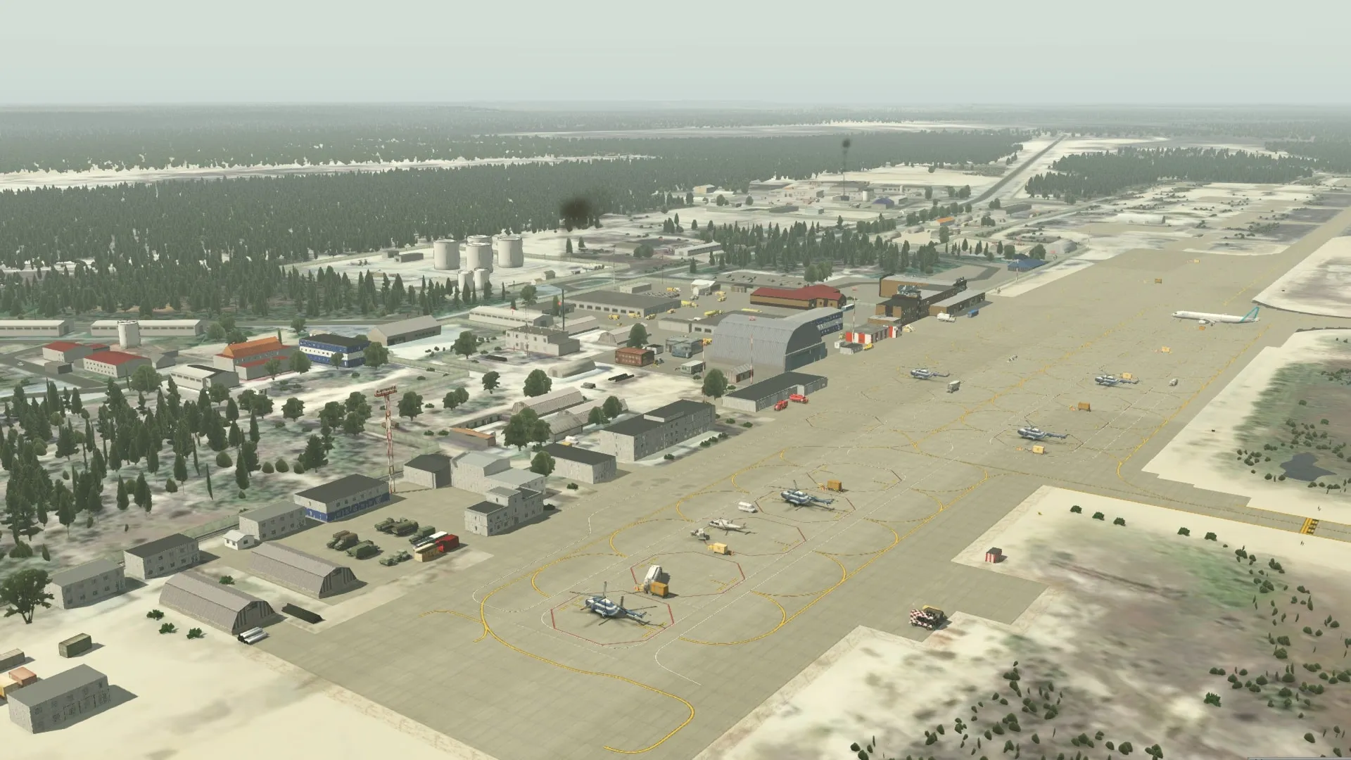 Аэропорт USMM ( Надым, Россия )