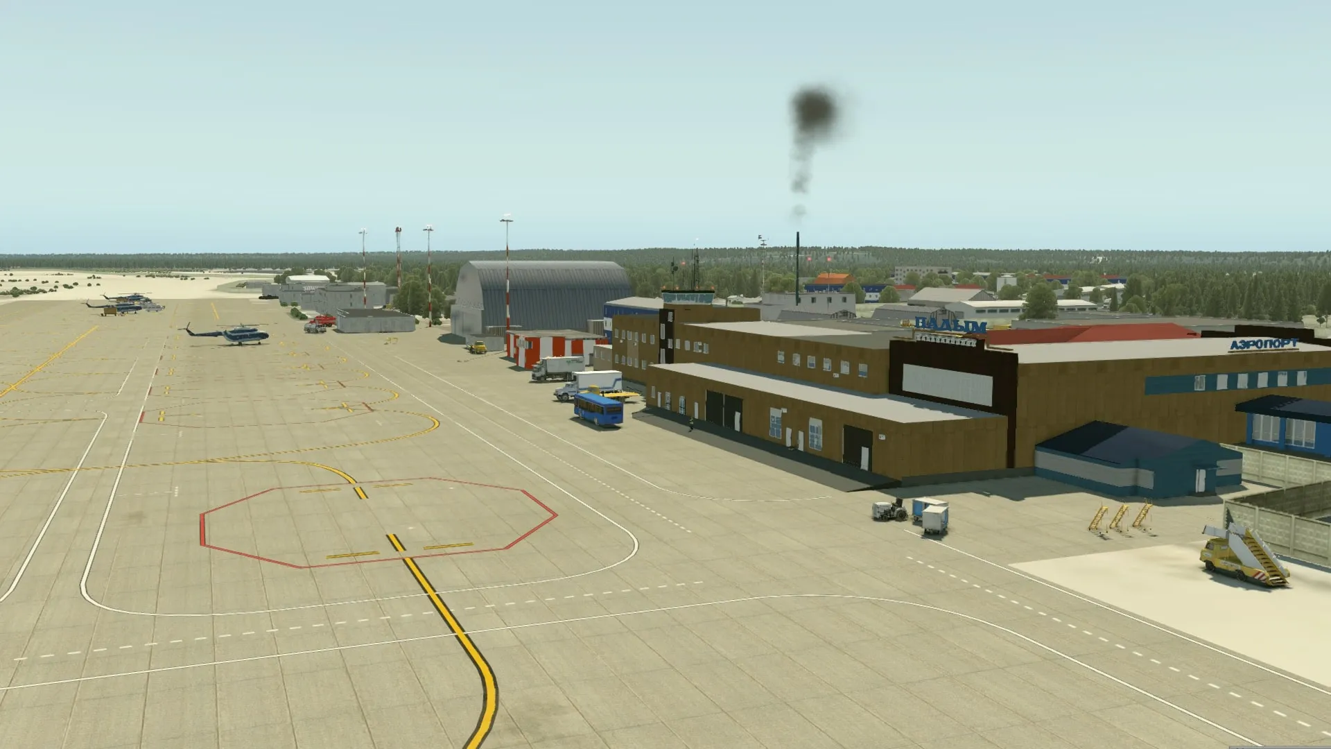 Аэропорт USMM ( Надым, Россия )