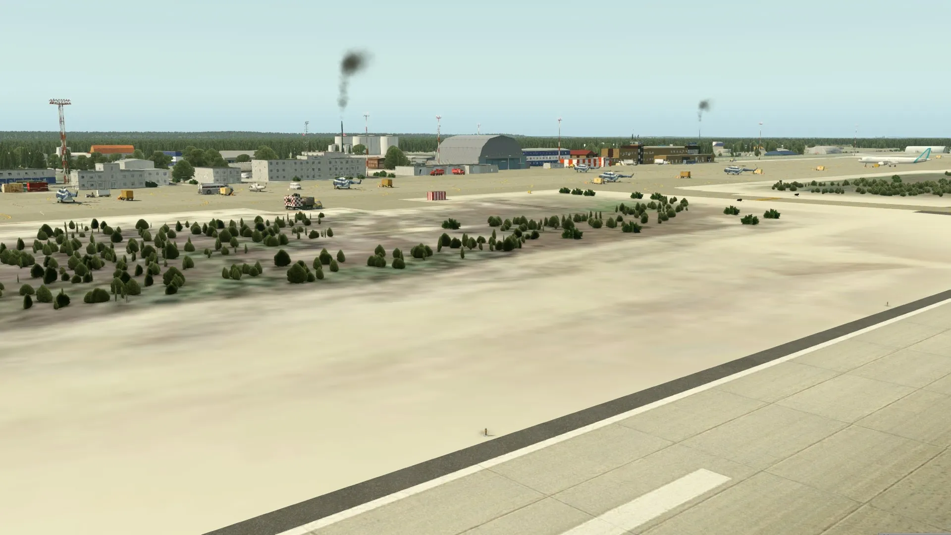 Аэропорт USMM ( Надым, Россия )