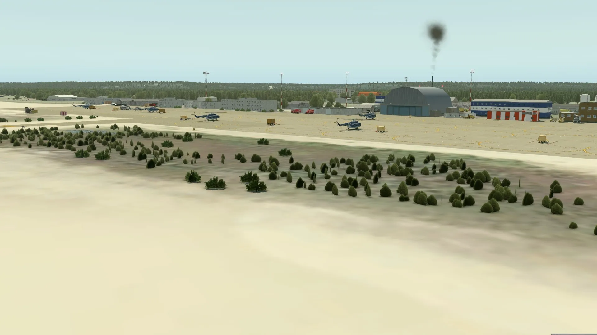 Аэропорт USMM ( Надым, Россия )