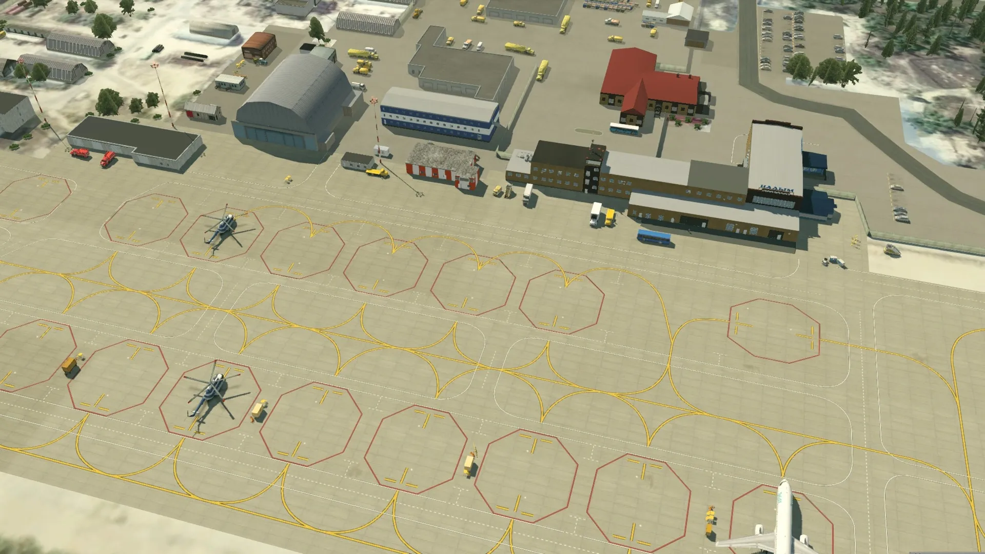 Аэропорт USMM ( Надым, Россия )