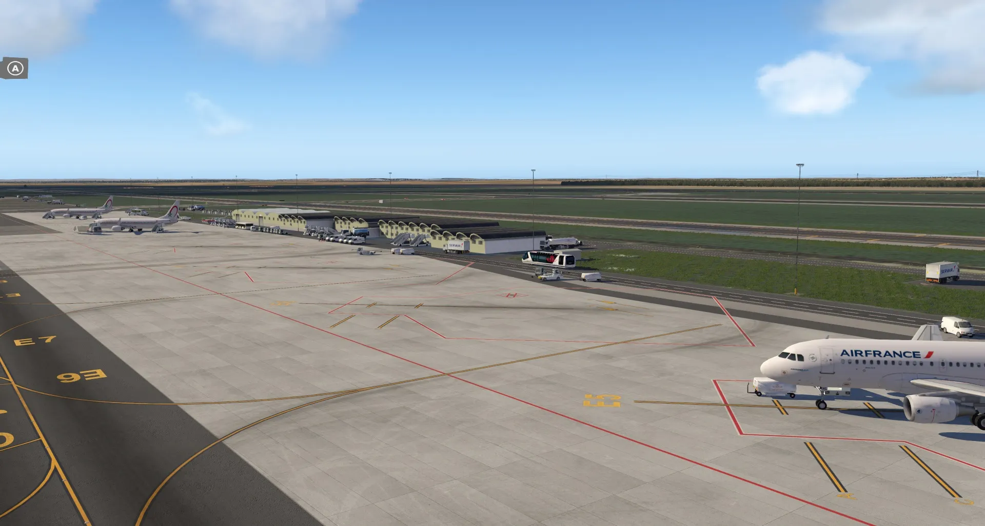 Аэропорт GMMN ( Касабланка, Марокко )