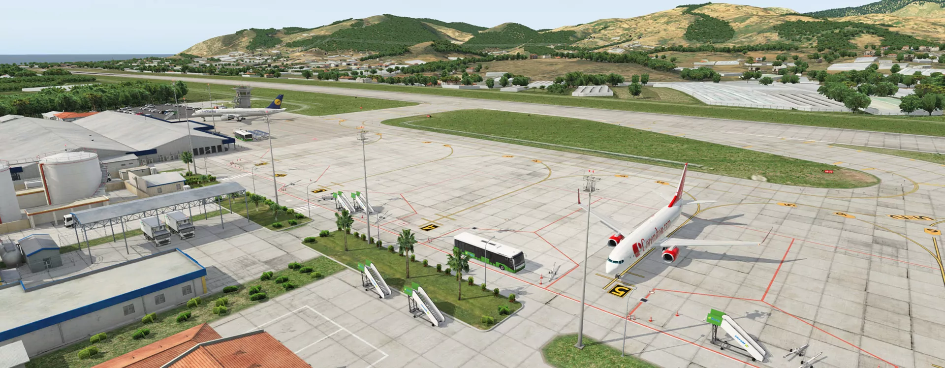 Аэропорт LTFG ( Алания, Турция )