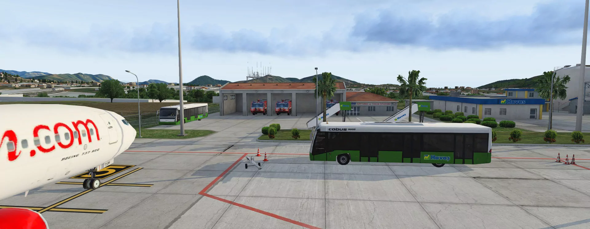 Аэропорт LTFG ( Алания, Турция )