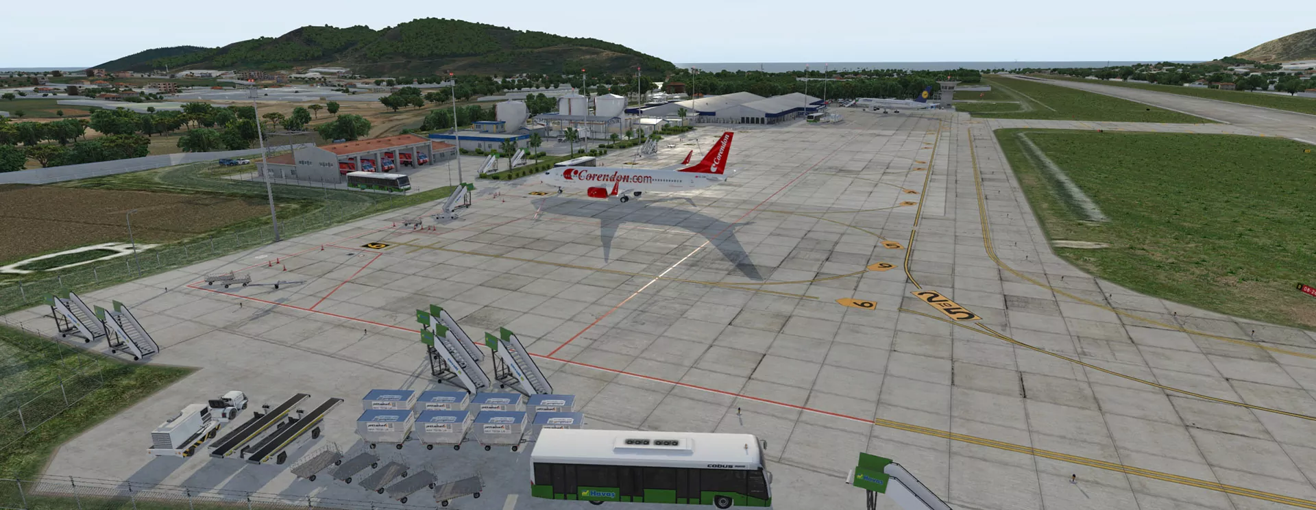 Аэропорт LTFG ( Алания, Турция )