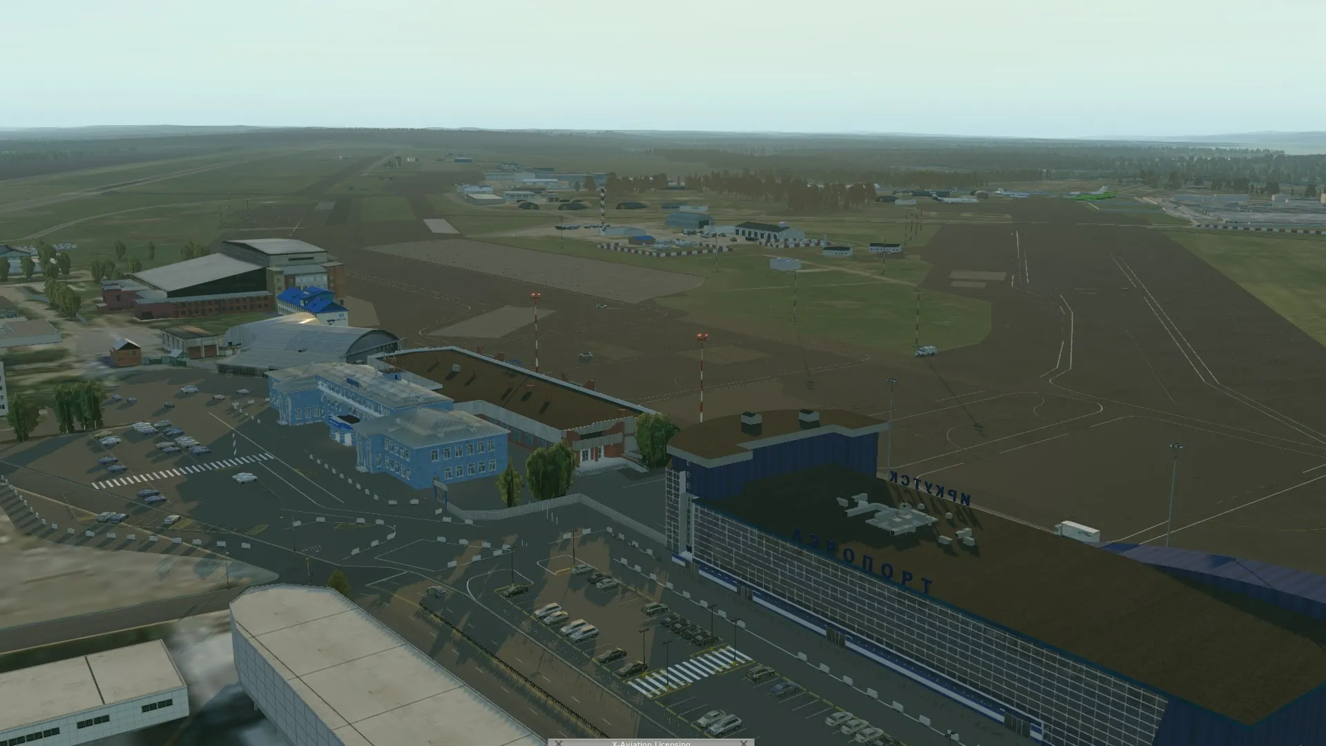 Аэропорт UIII ( Иркутск, Россия )