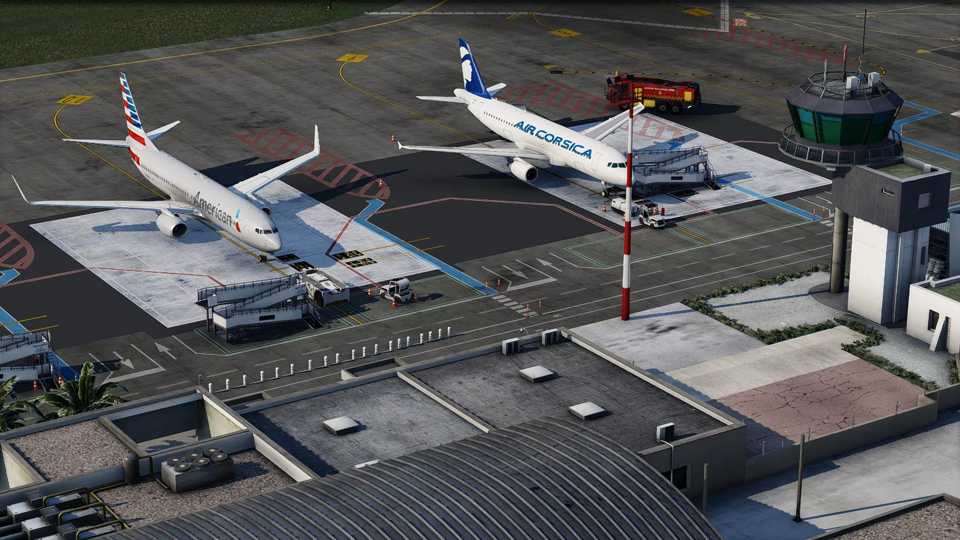 Аэропорт LFKF ( Фигари, Франция )