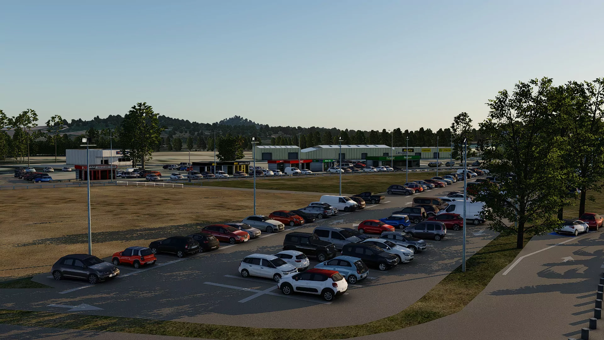 Аэропорт LFKF ( Фигари, Франция )