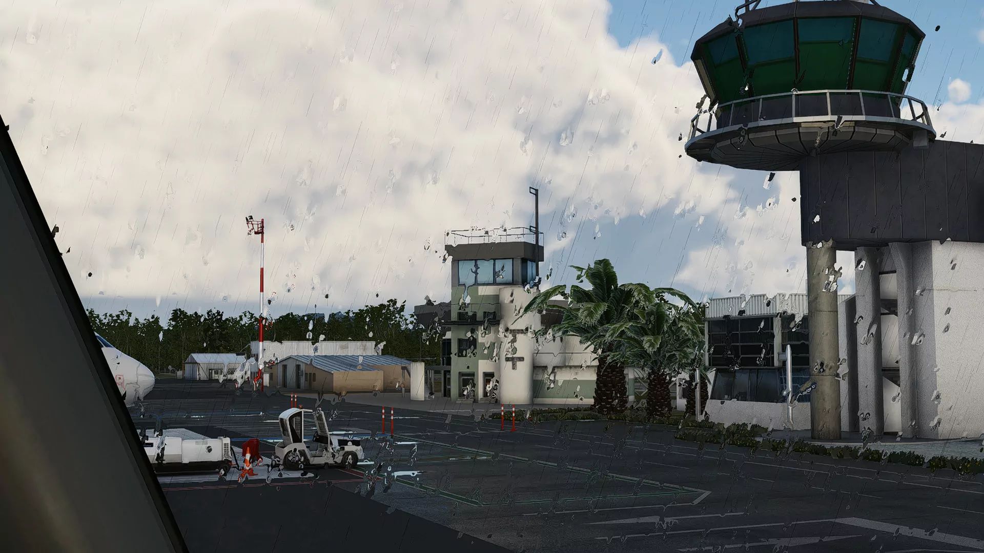 Аэропорт LFKF ( Фигари, Франция )