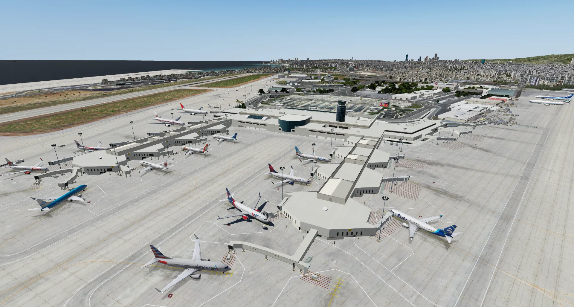 Аэропорт OLBA ( Бейрут, Ливан )