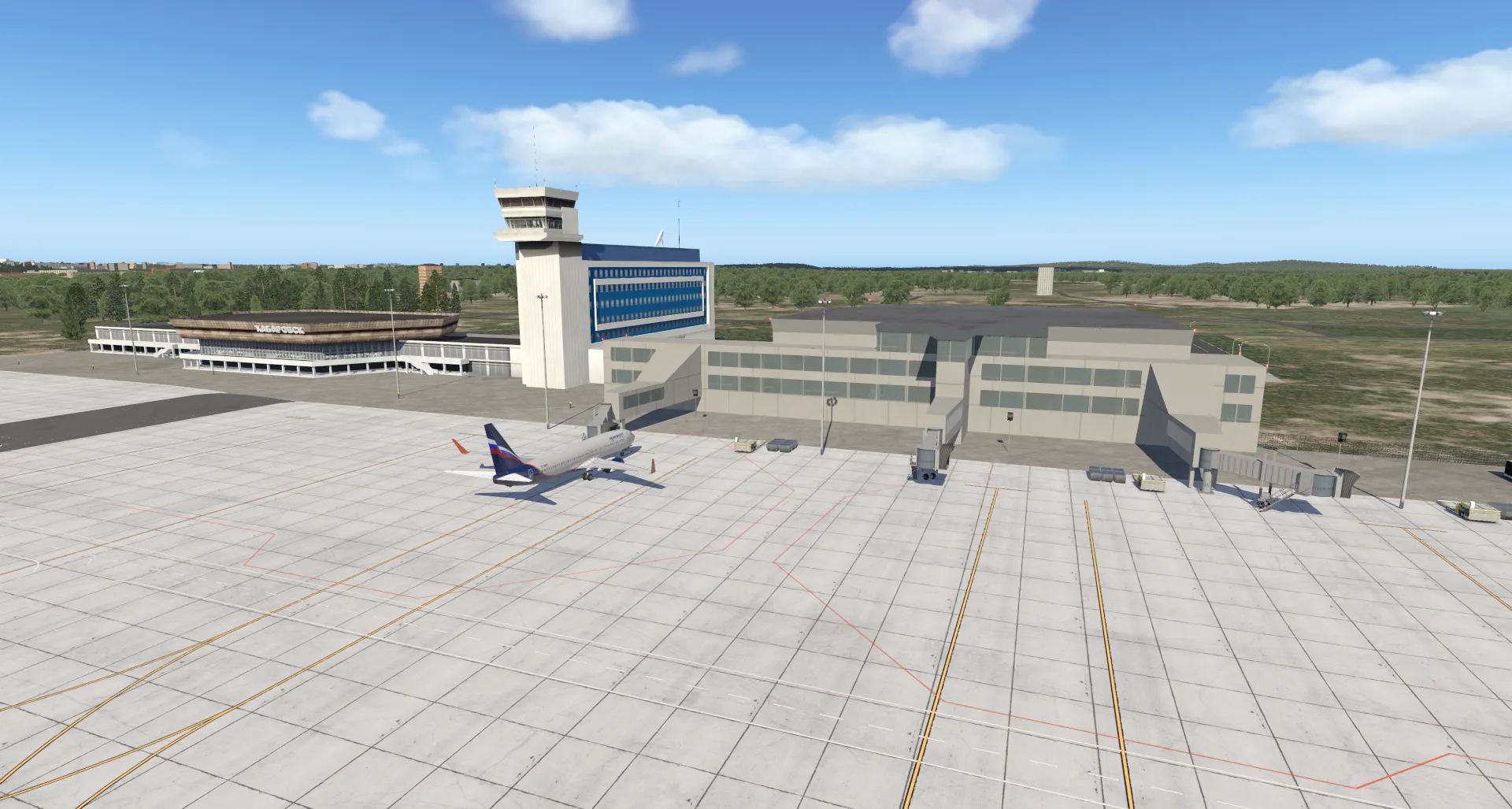 Аэропорт UHHH ( Хабаровск, Россия )