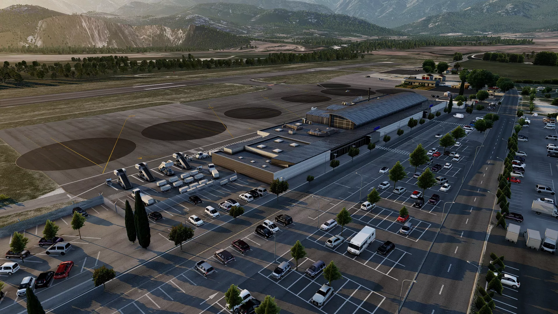 Аэропорт LFKC ( Кальви, Франция ) x12