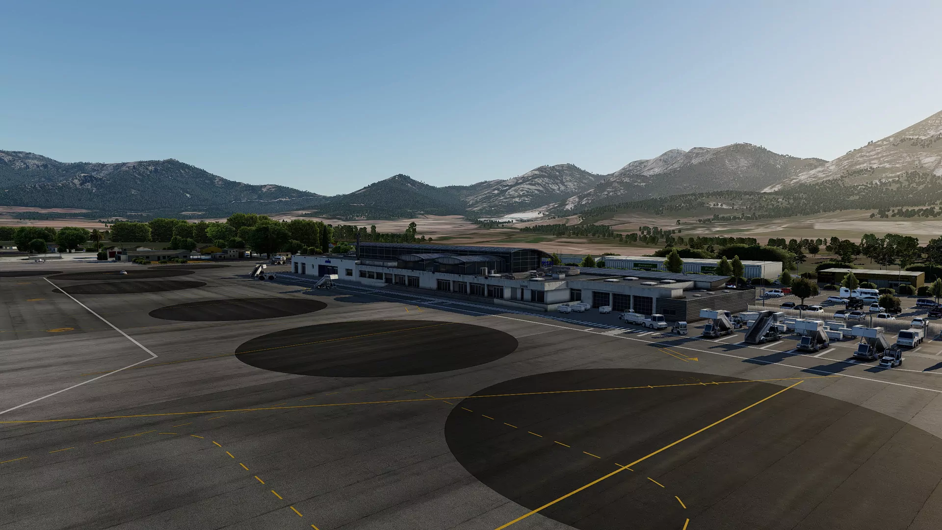 Аэропорт LFKC ( Кальви, Франция ) x12