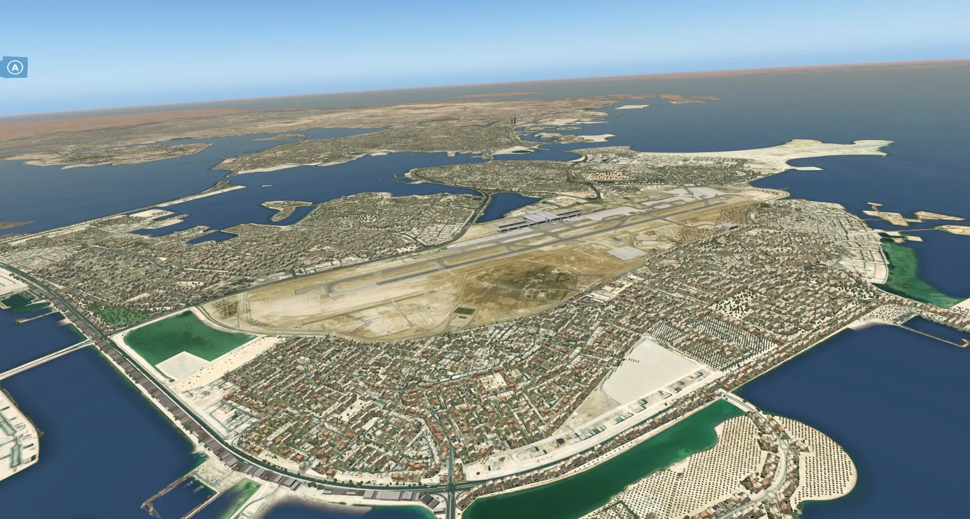 Аэропорт OBBI ( Манама, Бахрейн ) + город