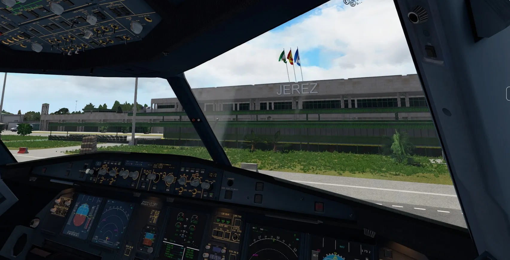 Аэропорт LEJR ( Кадис, Испания )