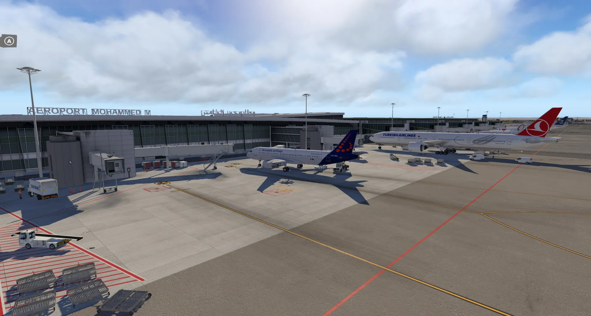 Аэропорт GMMN ( Касабланка, Марокко )