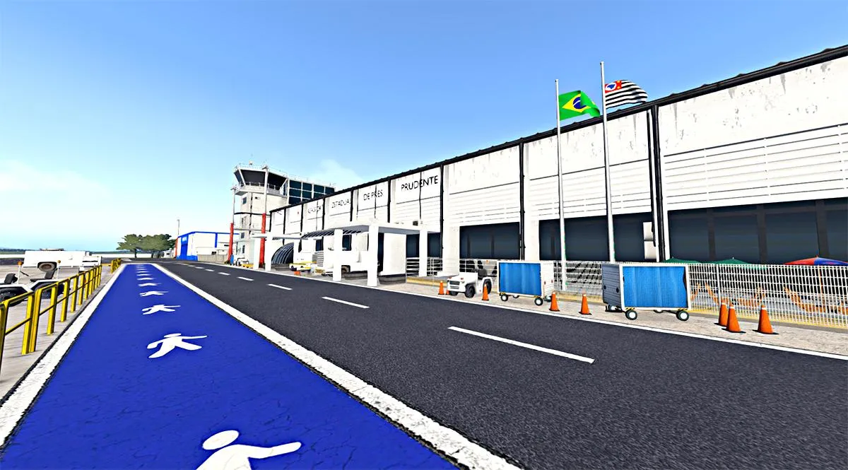 Аэропорт SBDN ( Президенти Пруденти, Бразилия ) v1.3