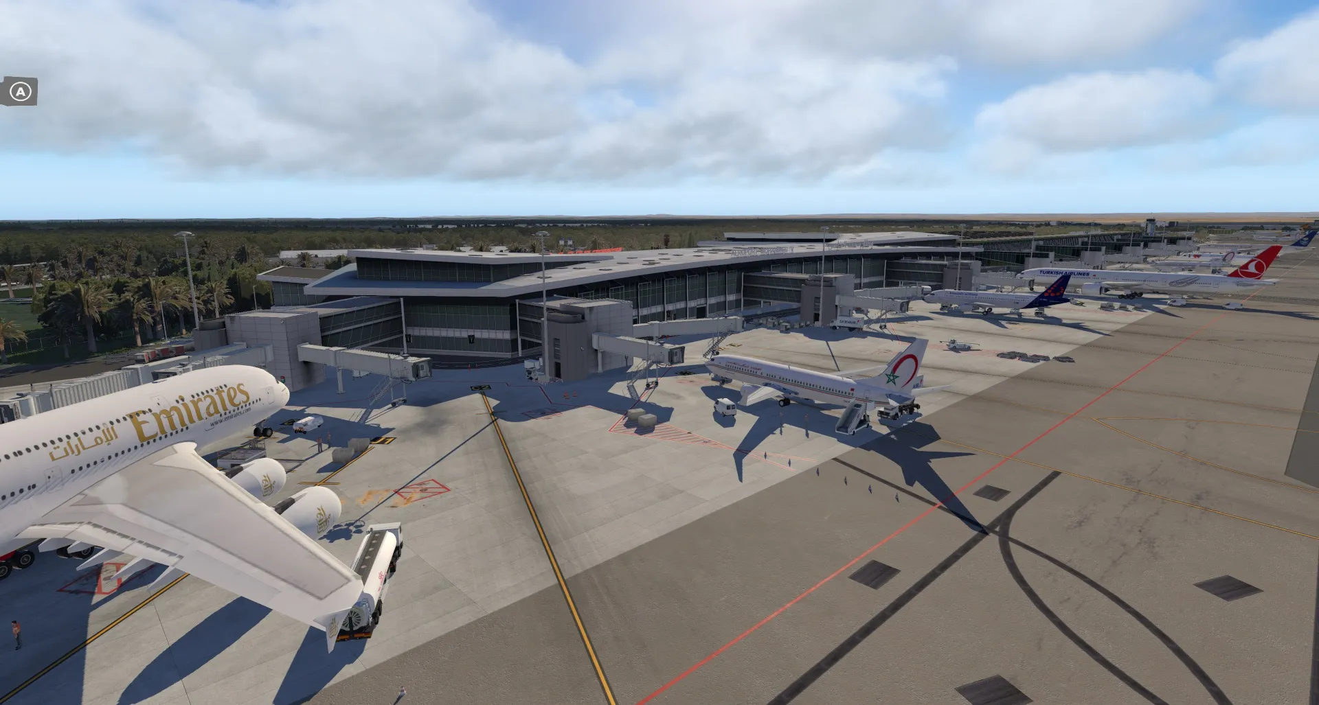 Аэропорт GMMN ( Касабланка, Марокко )