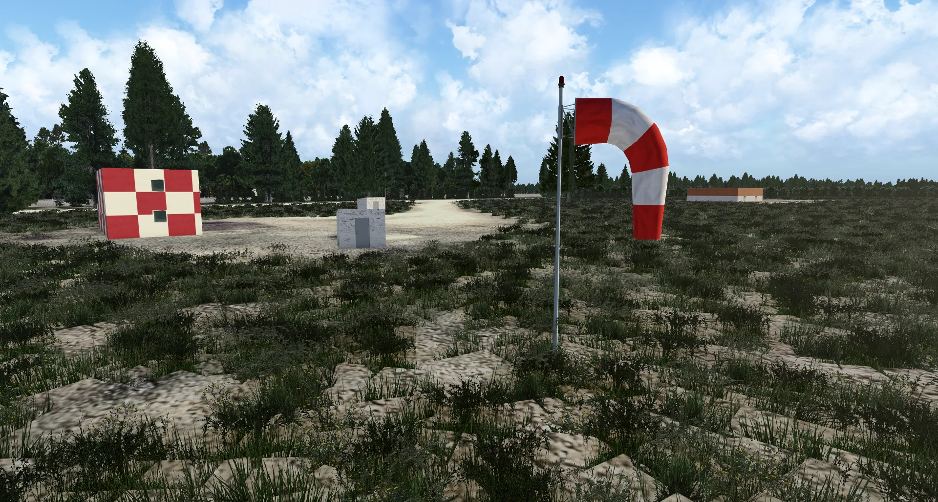 Аэропорт ULMK ( Апатиты, Россия )