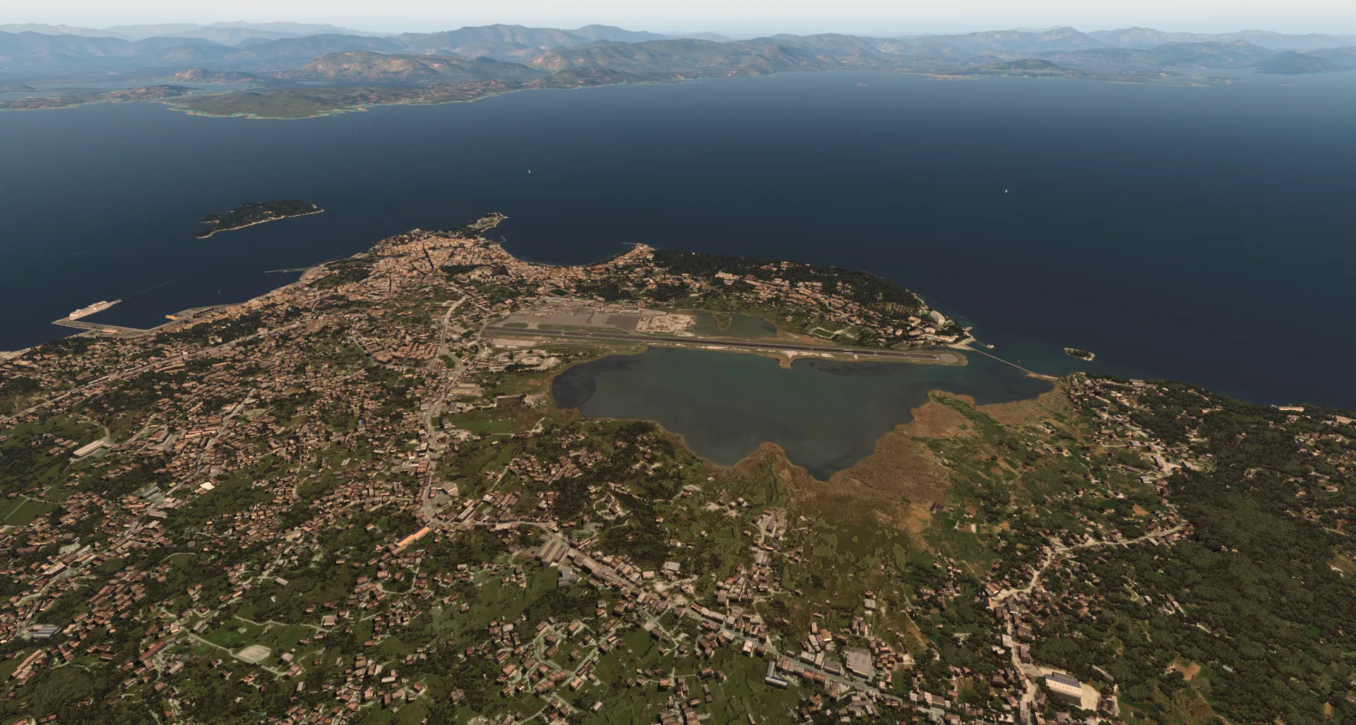 Аэропорт LGKR ( Керкира, Греция )