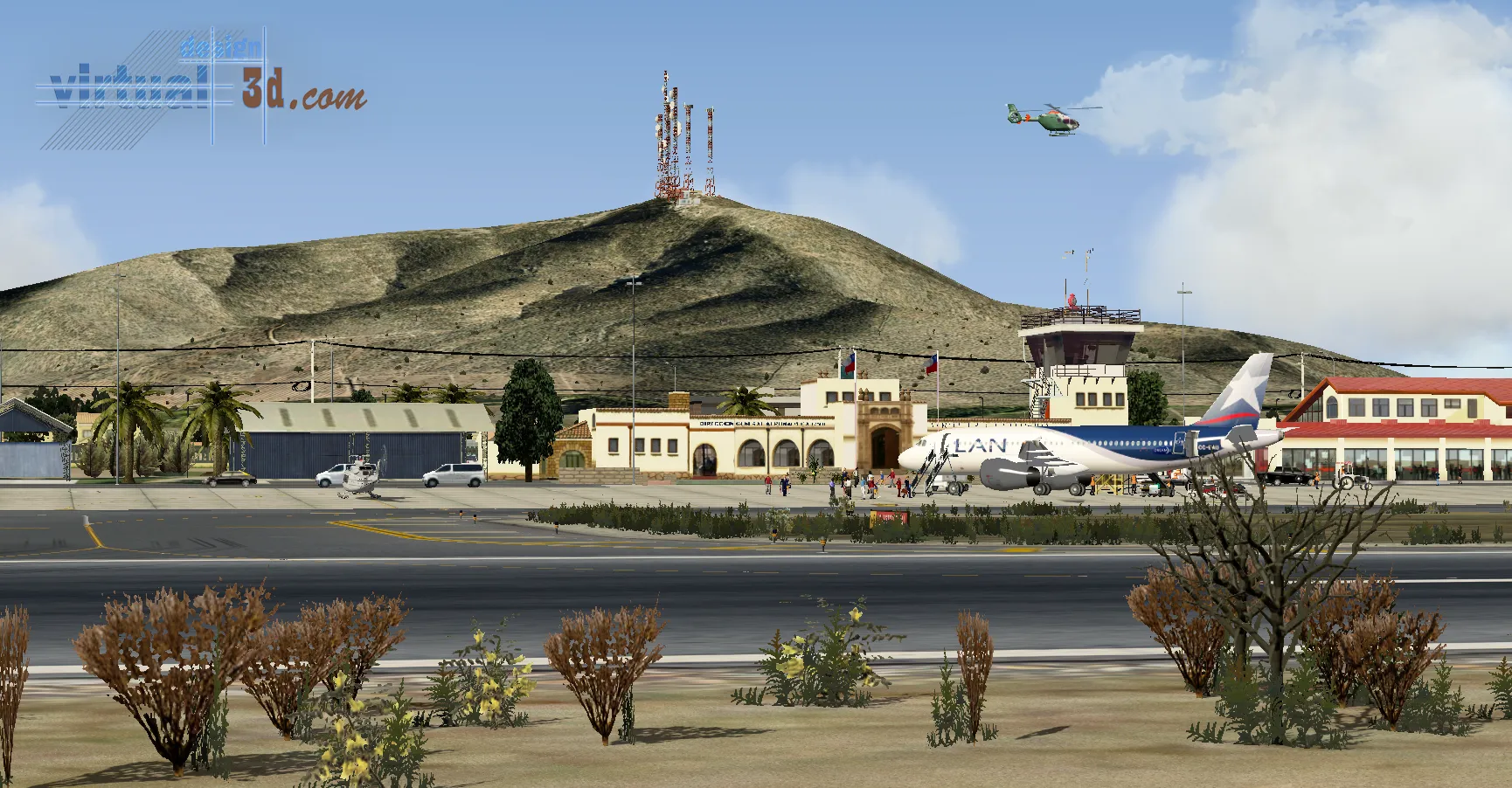 Аэропорт SCSE ( Кокимбо, Чили )