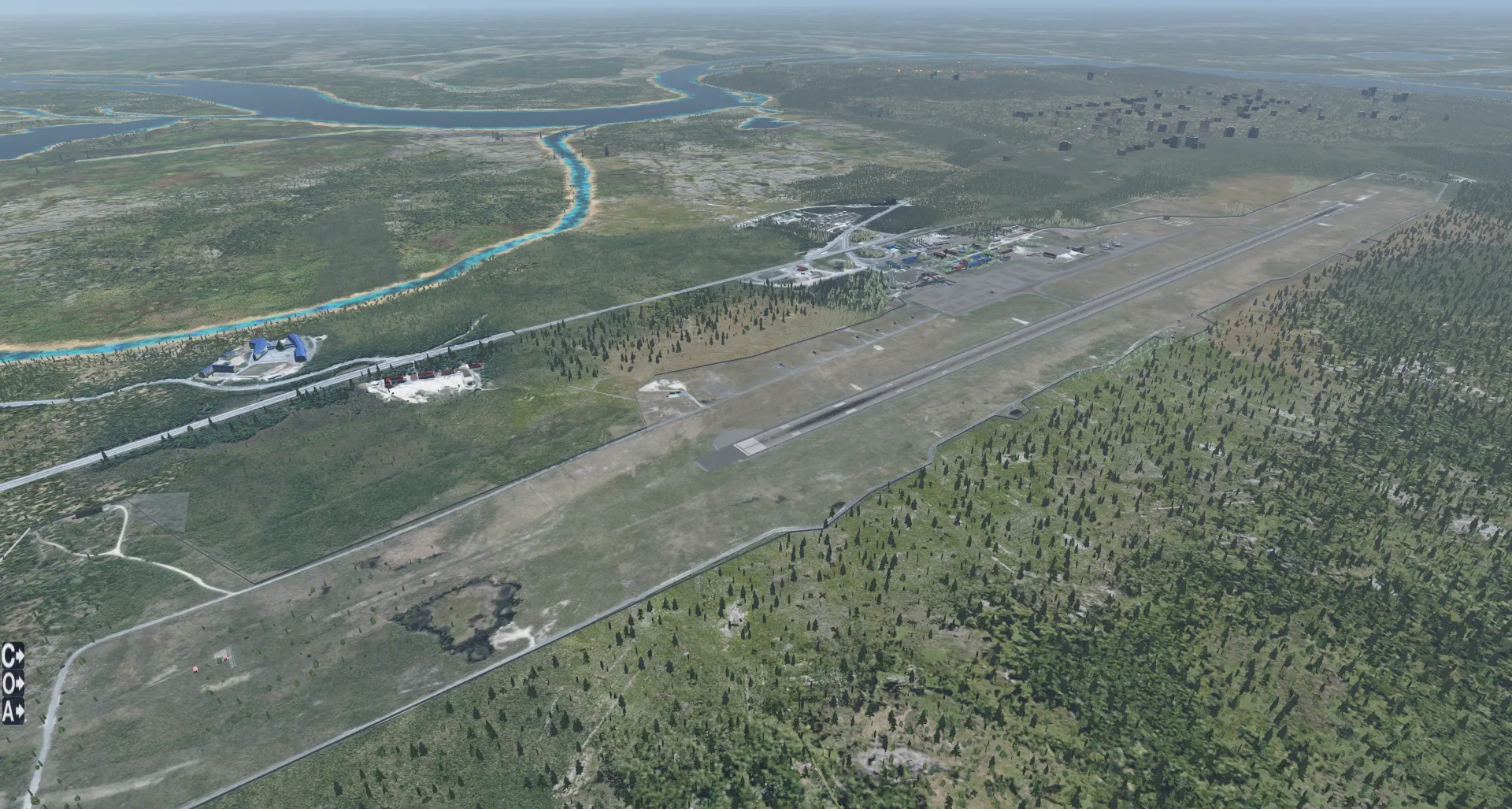 Аэропорт USHH ( Ханты-Мансийск, Россия )