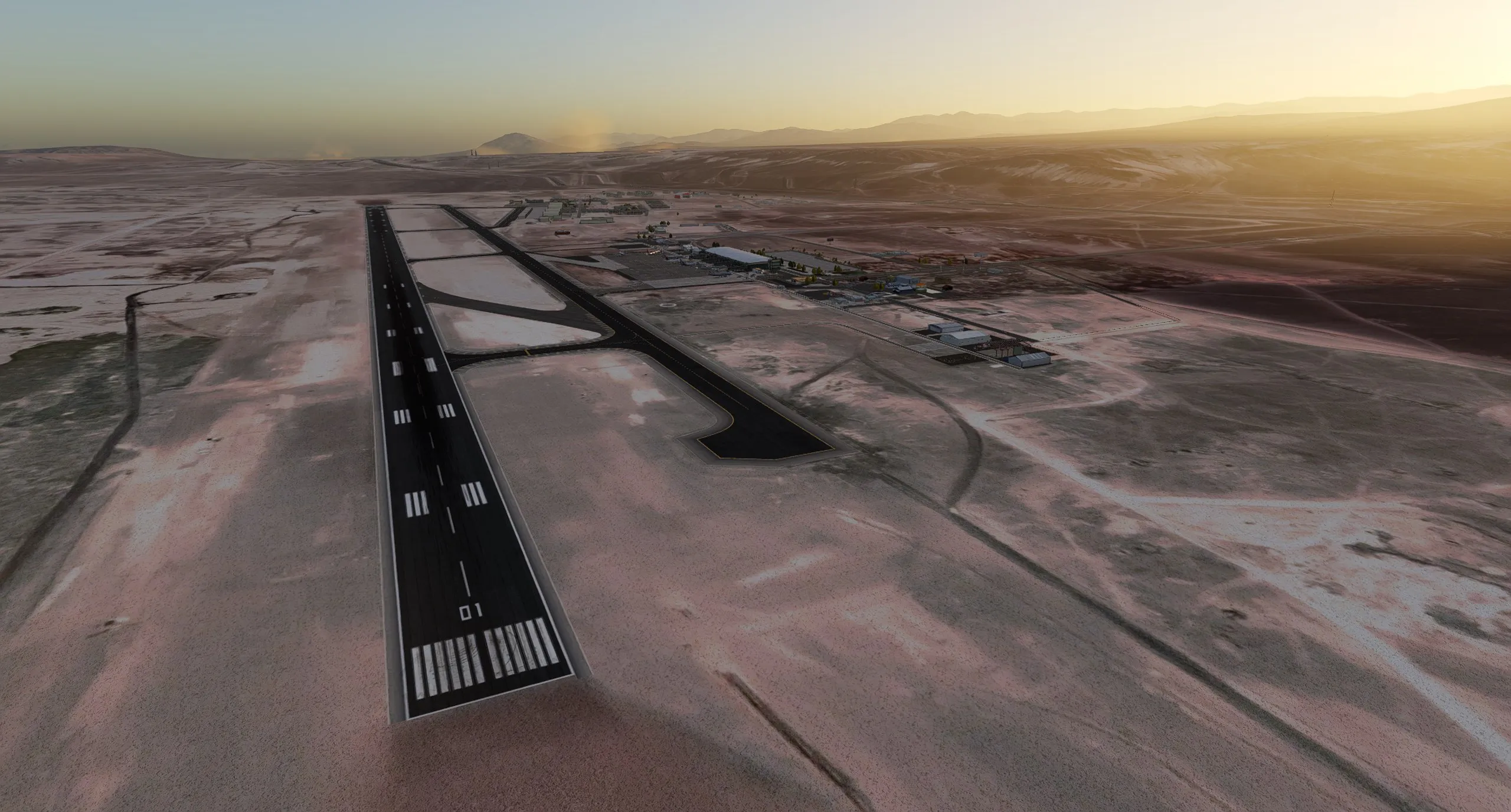 Аэропорт SCFA ( Антофагаста, Чили )