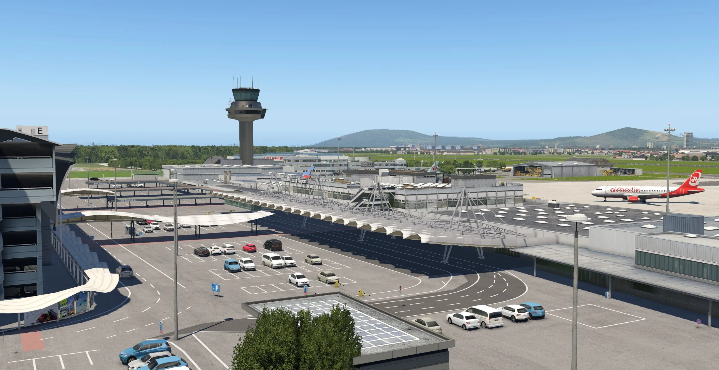 Аэропорт LOWS ( Зальцбург, Австрия ) v2