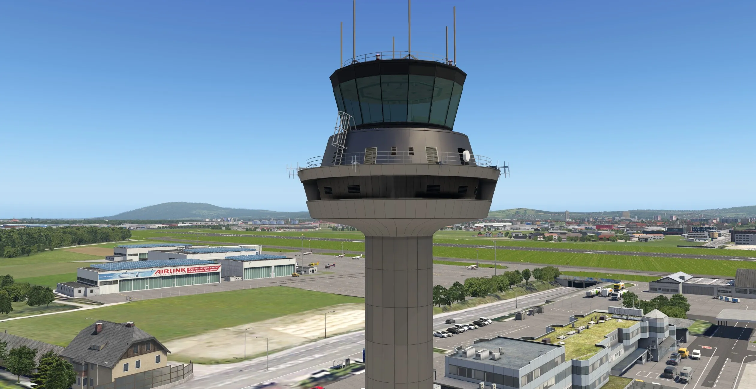 Аэропорт LOWS ( Зальцбург, Австрия ) v2