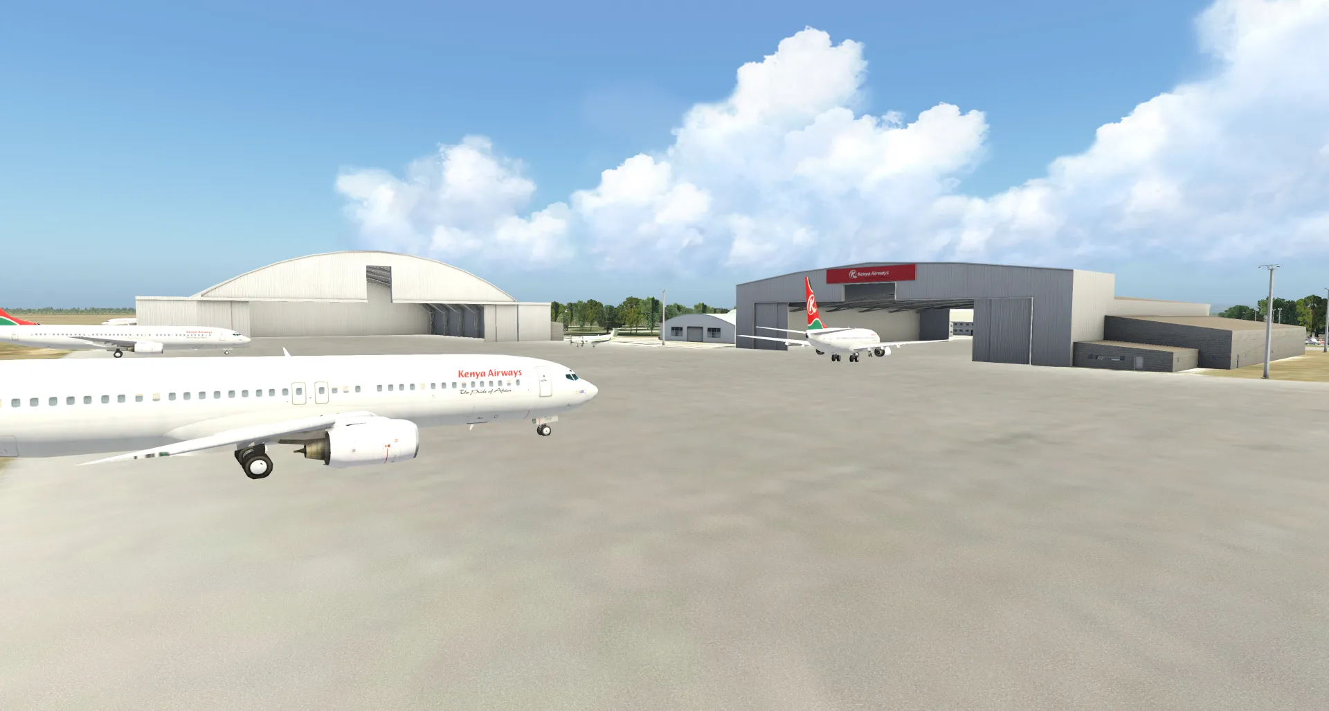 Аэропорт HKJK ( Найроби, Кения )