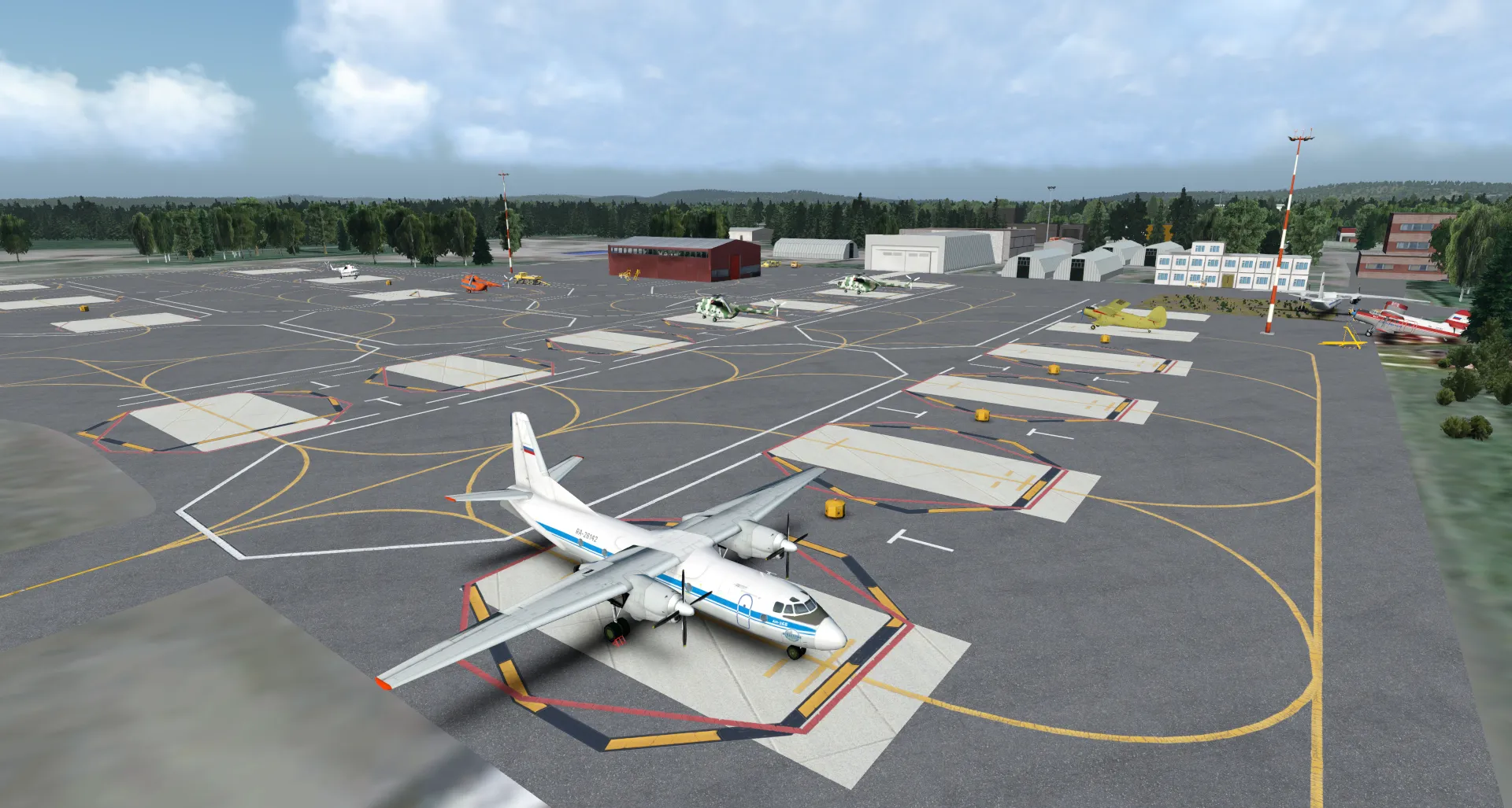 Аэропорт ULMM ( Мурманск, Россия )