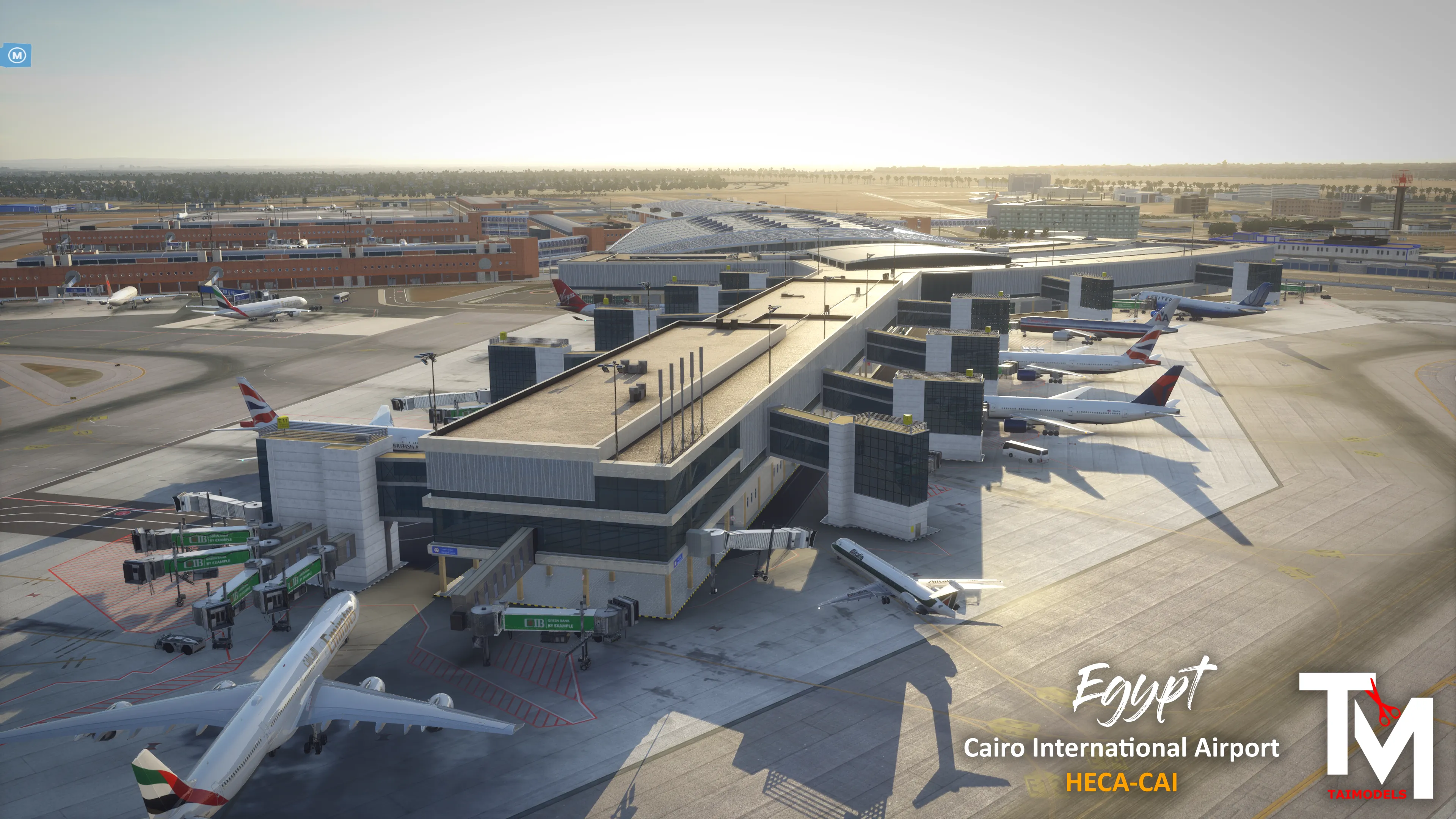 Аэропорт HECA ( Каир, Египет )