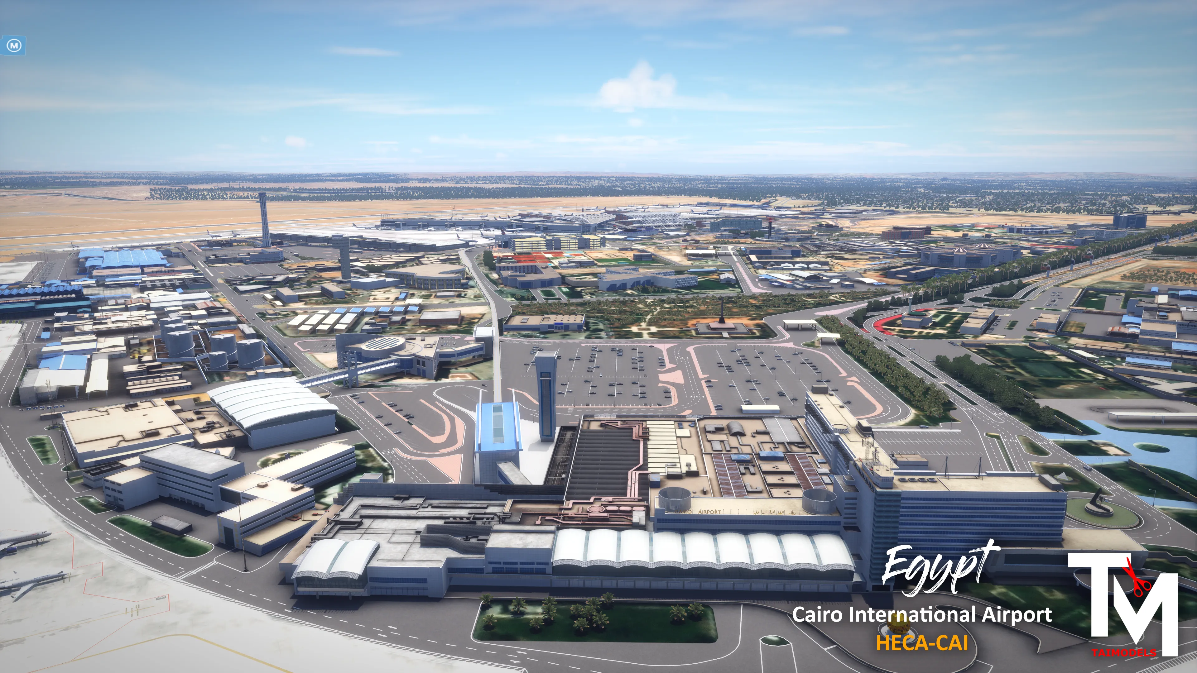 Аэропорт HECA ( Каир, Египет )