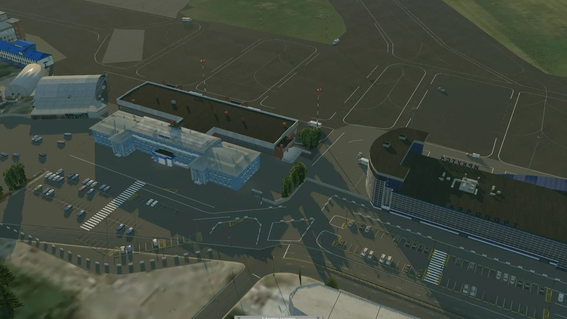 Аэропорт UIII ( Иркутск, Россия )