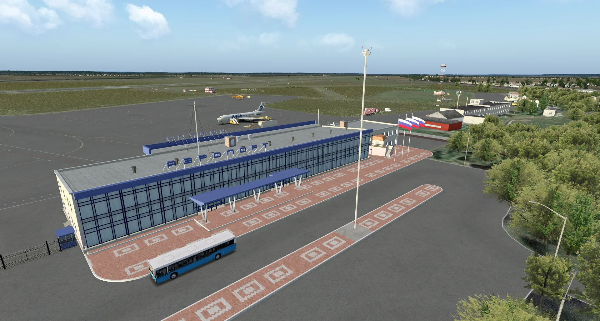 Аэропорт USUU ( Курган, Россия )