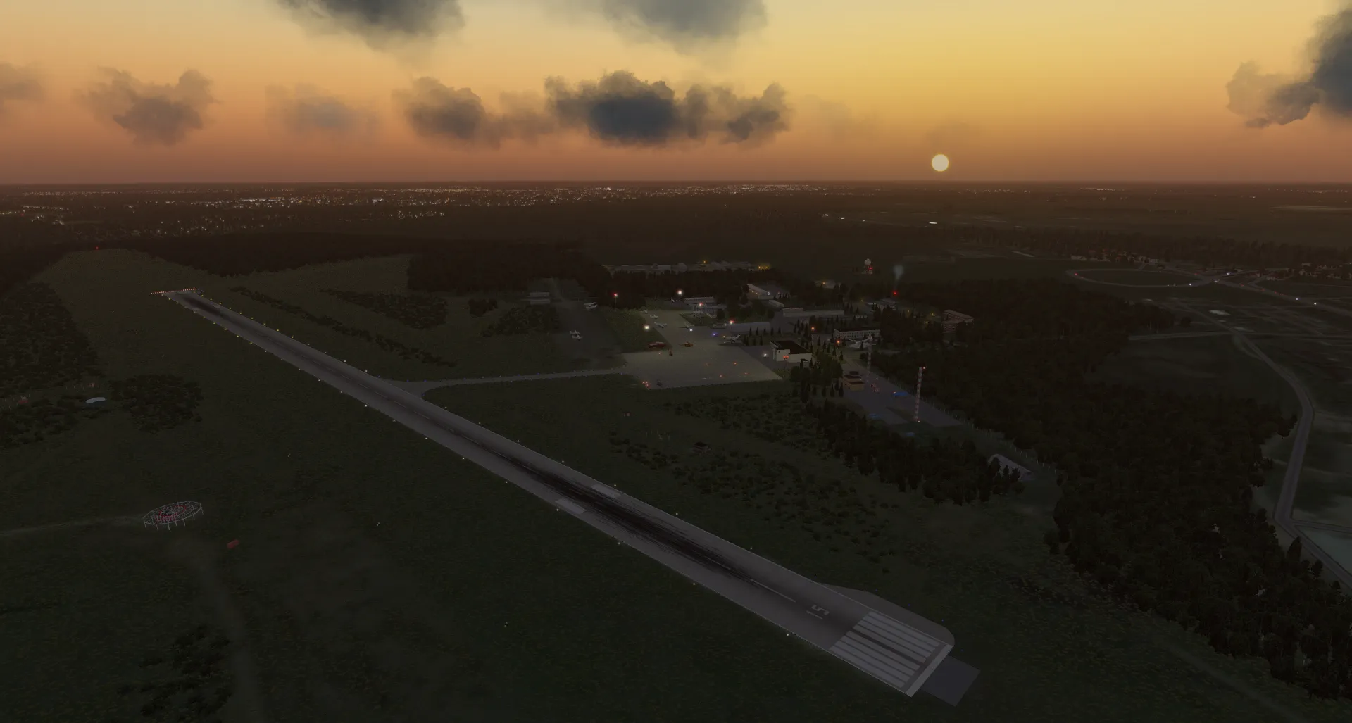 Аэропорт ULWW ( Вологда, Россия )