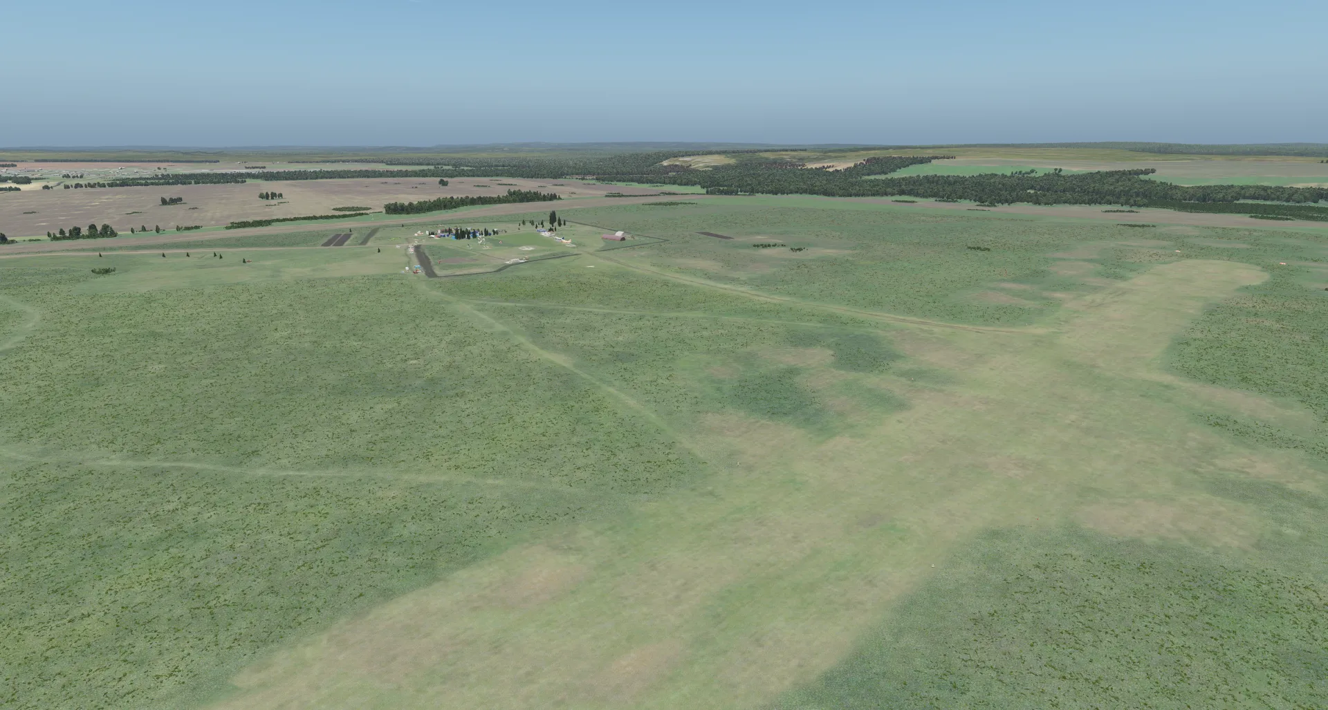 Аэродром UNQM ( Манский, Россия )