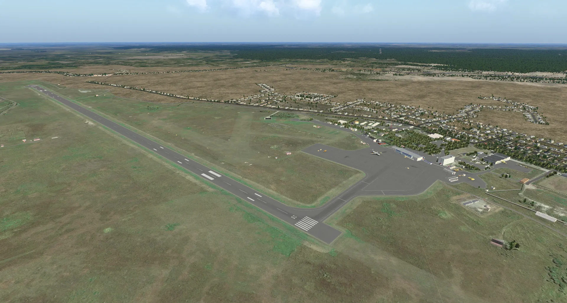 Аэропорт USUU ( Курган, Россия )