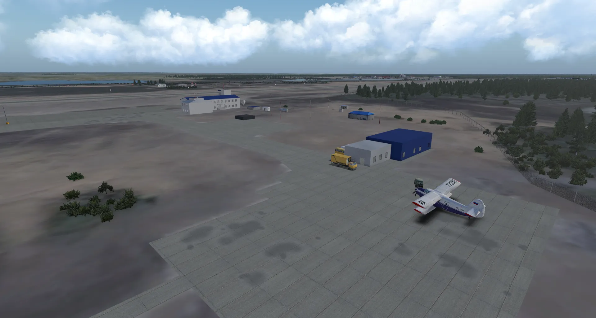 Аэропорт ULAM ( Нарьян-Мар, Россия )