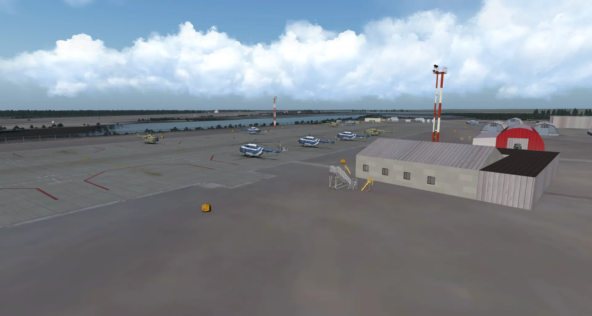 Аэропорт ULAM ( Нарьян-Мар, Россия )