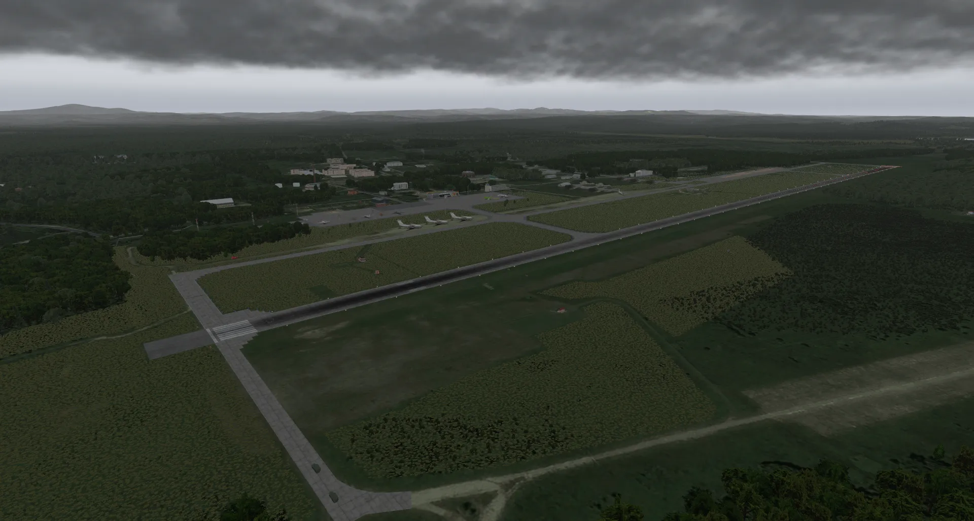 Аэропорт UHKK ( Комсомольск-на-Амуре, Россия )