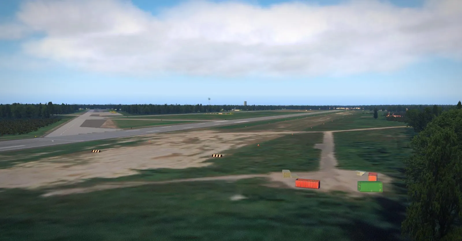 Аэропорт ULOO ( Псков, Россия )