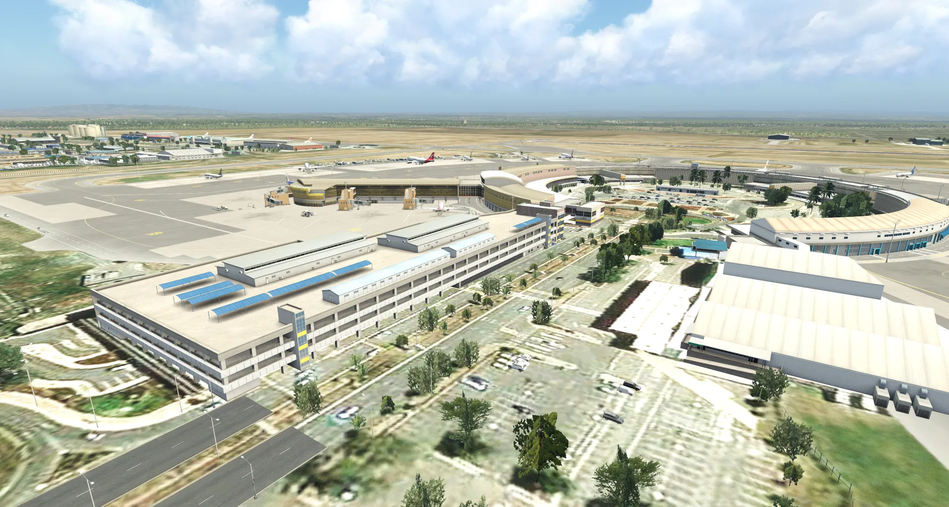 Аэропорт HKJK ( Найроби, Кения )