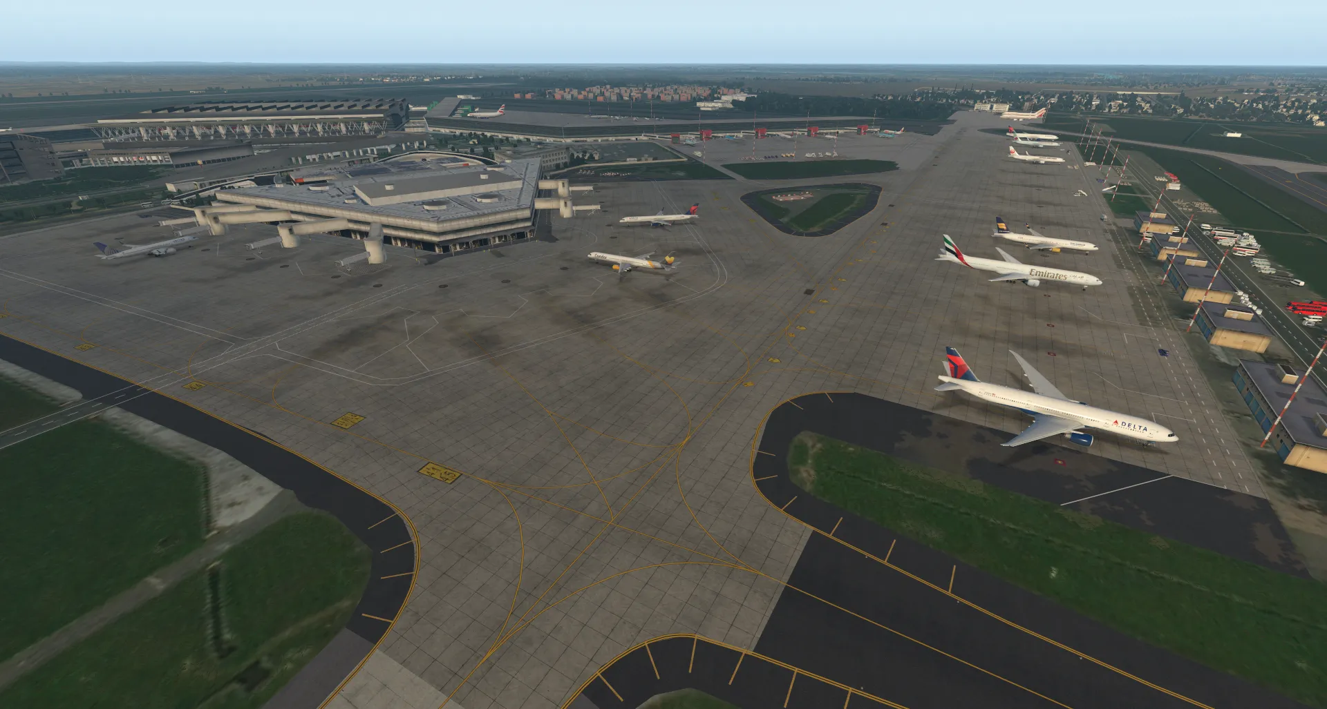 Аэропорт VIDP ( Дели, Индия )