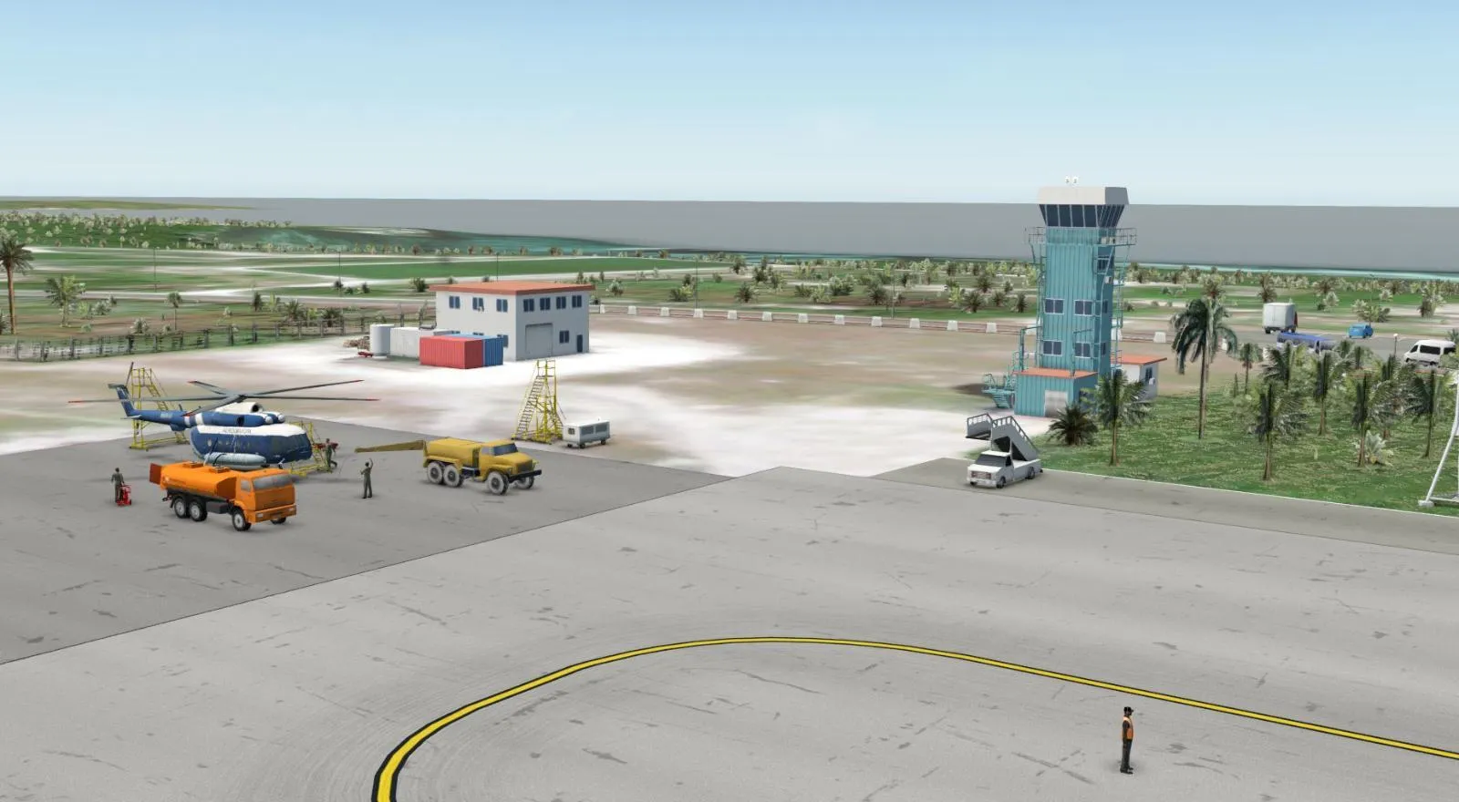 Аэропорт MUCL ( Кайо-Ларго, Куба )