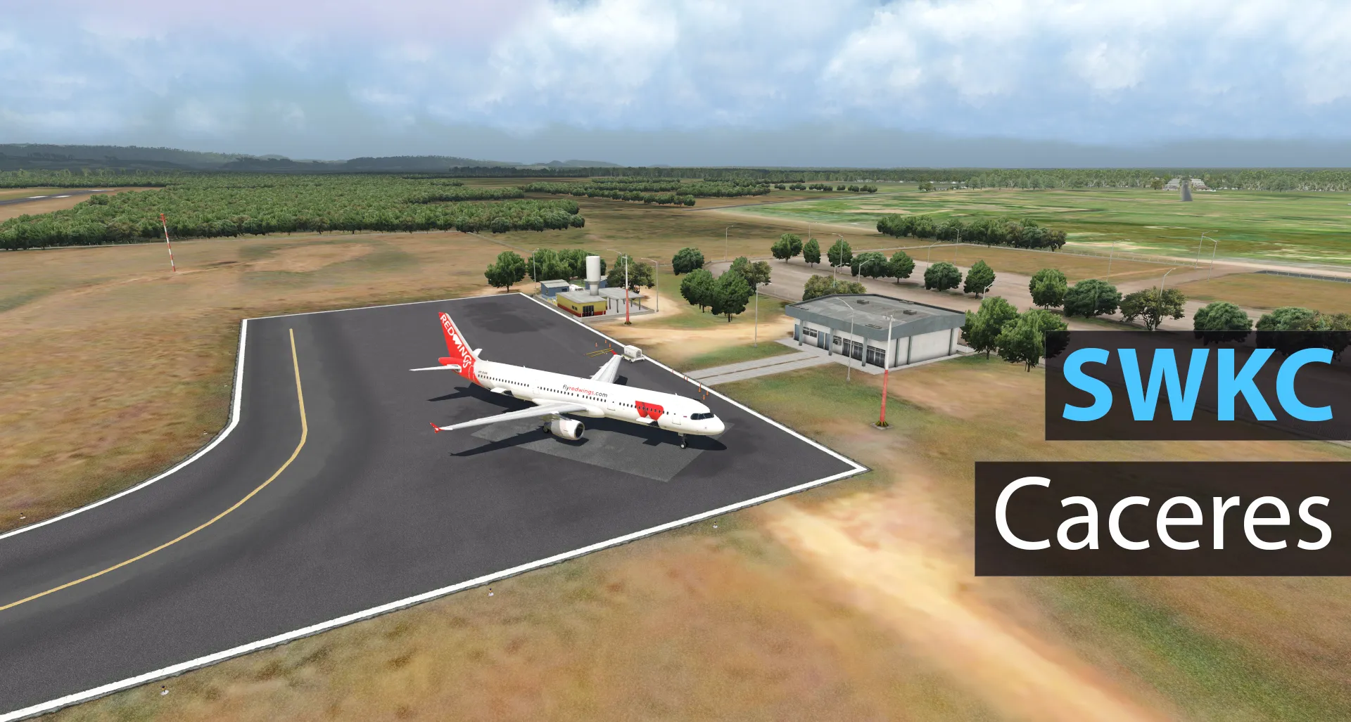 Аэродром SWKC ( Касерис, Бразилия )