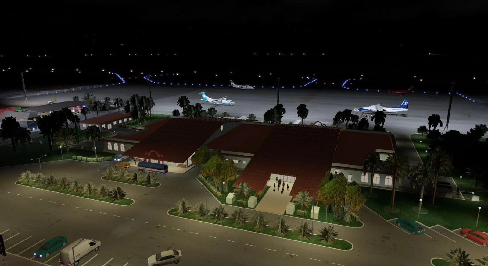 Аэропорт MUCL ( Кайо-Ларго, Куба )